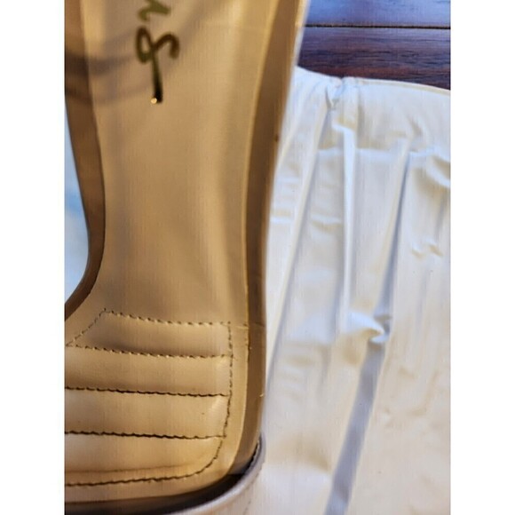 Lulus Elise Sandals Nude *defects see pics* sz 7 - Picture 7 of 7